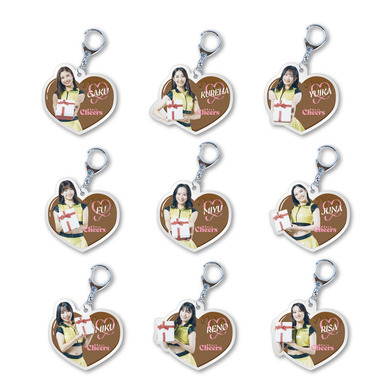 89ERSチアーズアクリルキーホルダー チョコver.